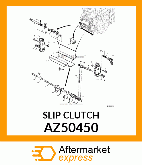 SLIP CLUTCH AZ50450