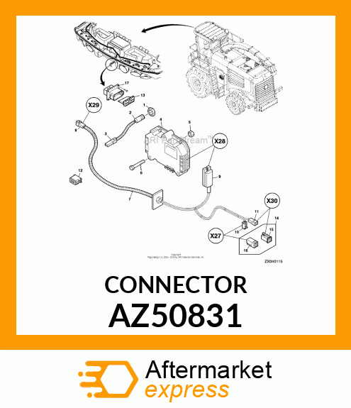 Electrical Connector Assy AZ50831