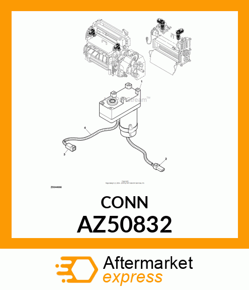 ELECTRICAL CONNECTOR ASSY AZ50832