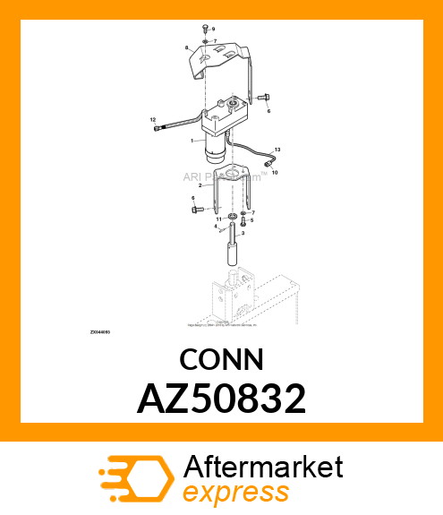 ELECTRICAL CONNECTOR ASSY AZ50832