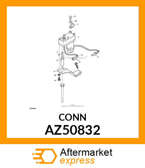 ELECTRICAL CONNECTOR ASSY AZ50832