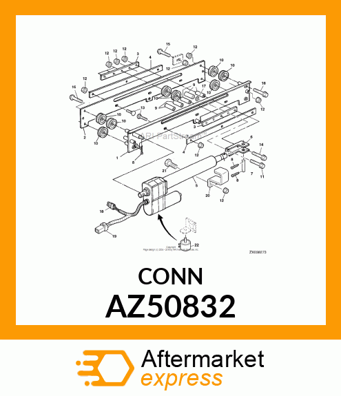 ELECTRICAL CONNECTOR ASSY AZ50832