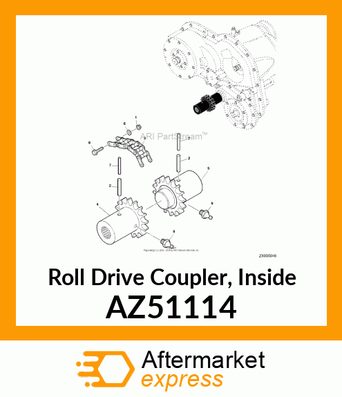 Chain Sprocket AZ51114