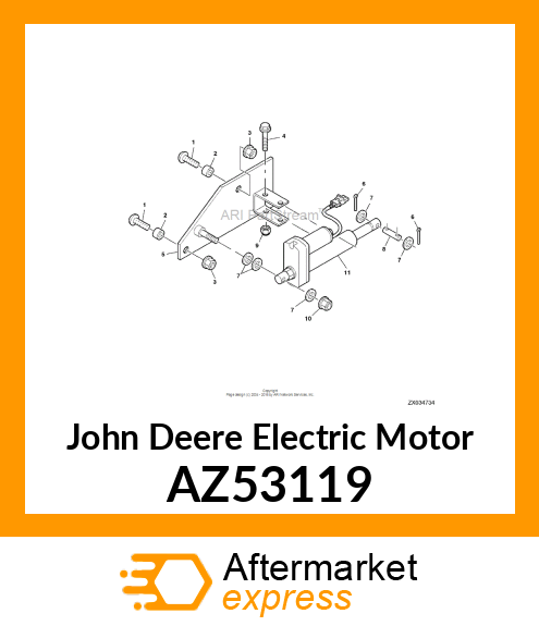 ELECTRIC MOTOR AZ53119