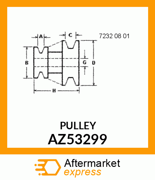 PULLEY AZ53299