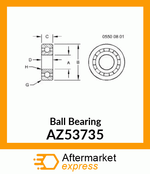 Ball Bearing AZ53735