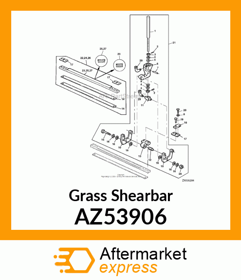 KIT, STATIONARY KNIFE AZ53906