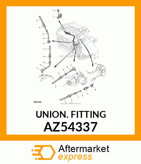 Union Fitting AZ54337