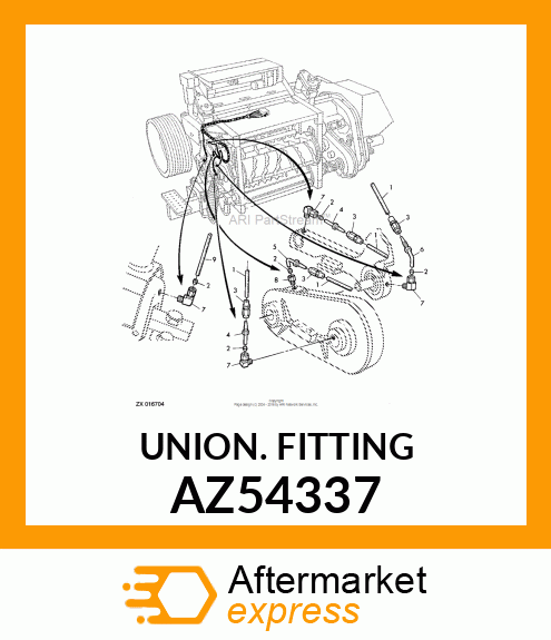 Union Fitting AZ54337