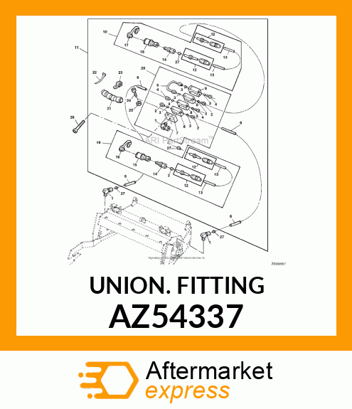 Union Fitting AZ54337