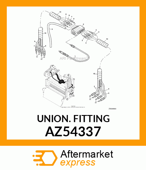 Union Fitting AZ54337