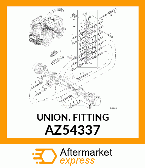 Union Fitting AZ54337