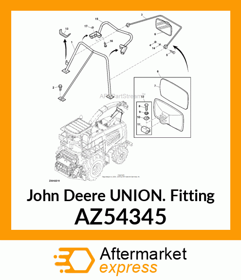 UNION FITTING AZ54345