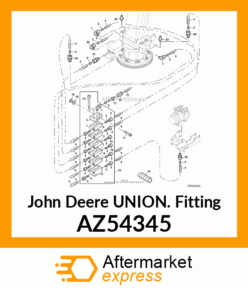 UNION FITTING AZ54345