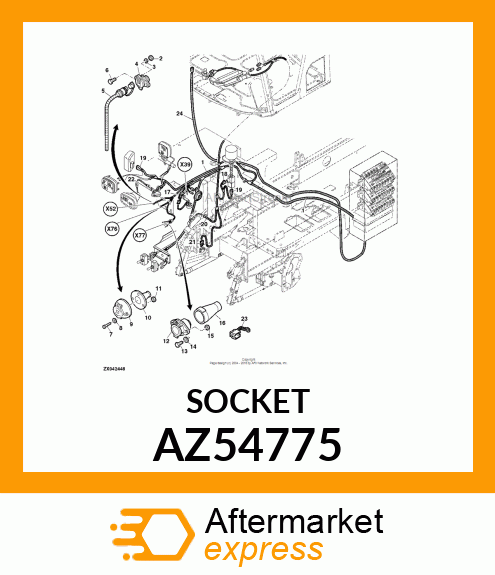 SOCKET OUTLET AZ54775