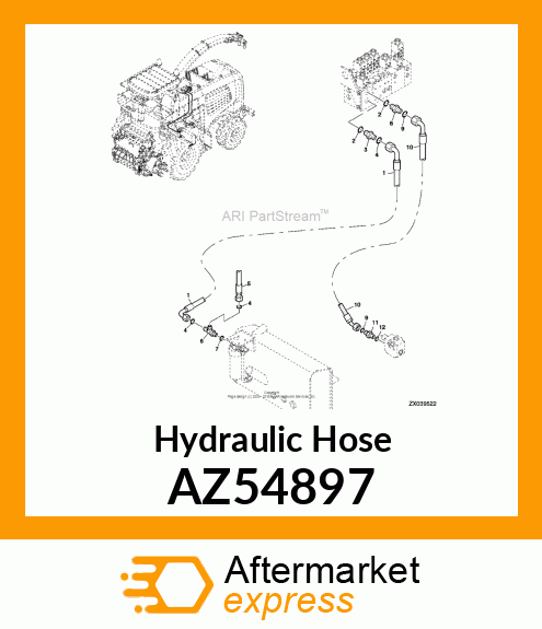 Hydraulic Hose AZ54897