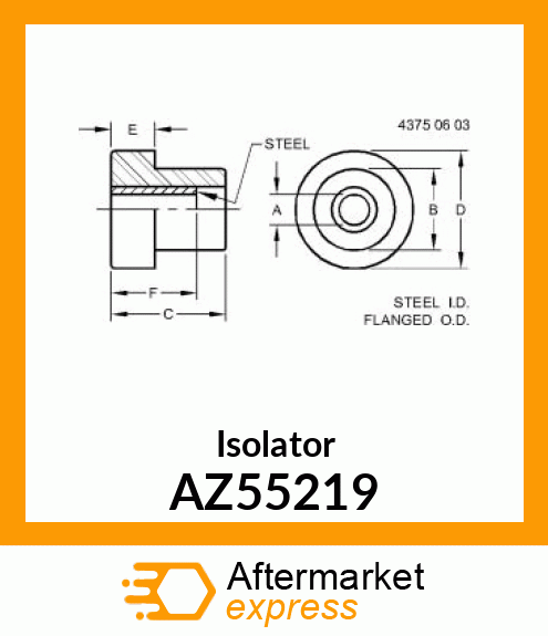 Isolator AZ55219