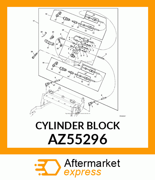 CYLINDER BLOCK AZ55296