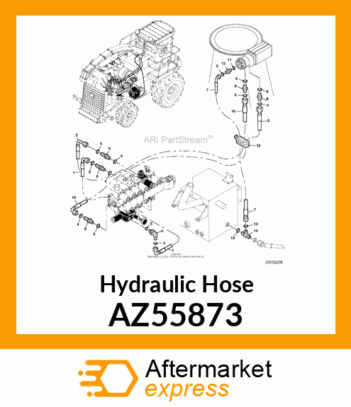 Hydraulic Hose AZ55873