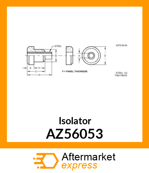 Isolator AZ56053
