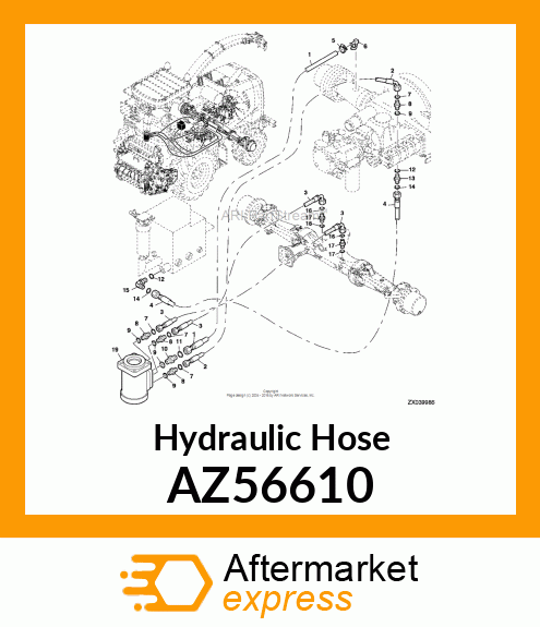 Hydraulic Hose AZ56610