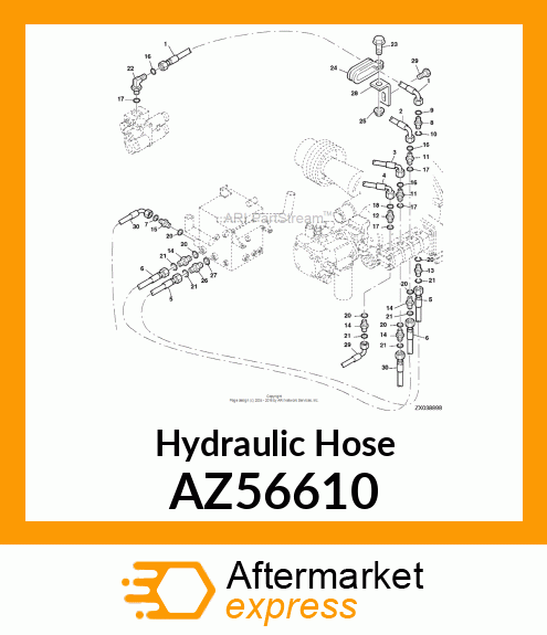 Hydraulic Hose AZ56610