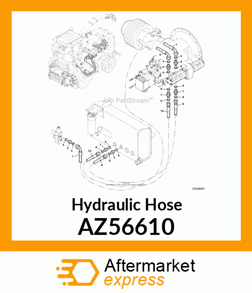 Hydraulic Hose AZ56610