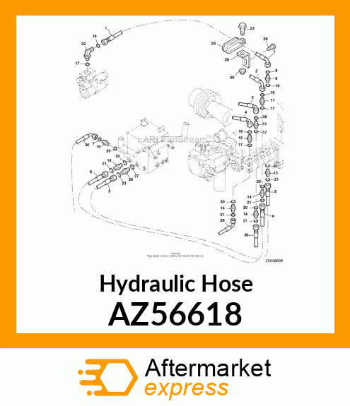 Hydraulic Hose AZ56618