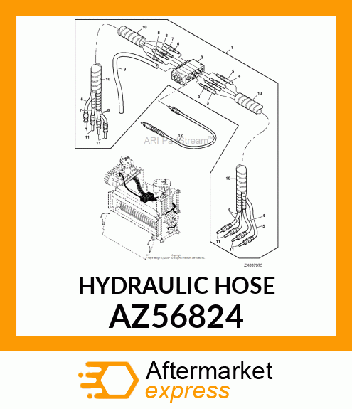 HYDRAULIC HOSE AZ56824