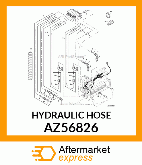 HYDRAULIC HOSE AZ56826