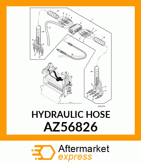 HYDRAULIC HOSE AZ56826