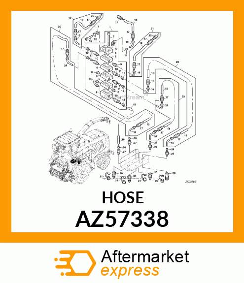 HOSE AZ57338