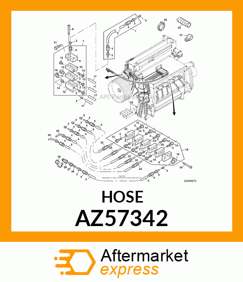 HOSE AZ57342