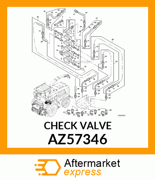 CHECK VALVE AZ57346