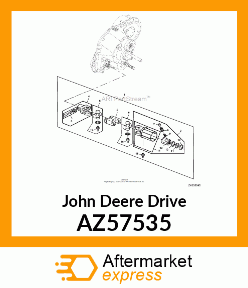 UNIVERSAL DRIVESHAFT AZ57535