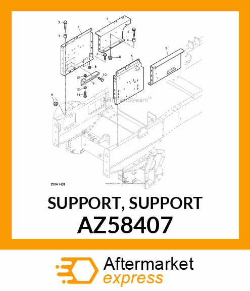 SUPPORT, SUPPORT AZ58407