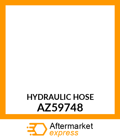 HYDRAULIC HOSE AZ59748