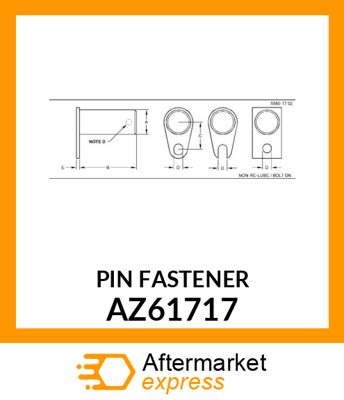 Pin Fastener AZ61717
