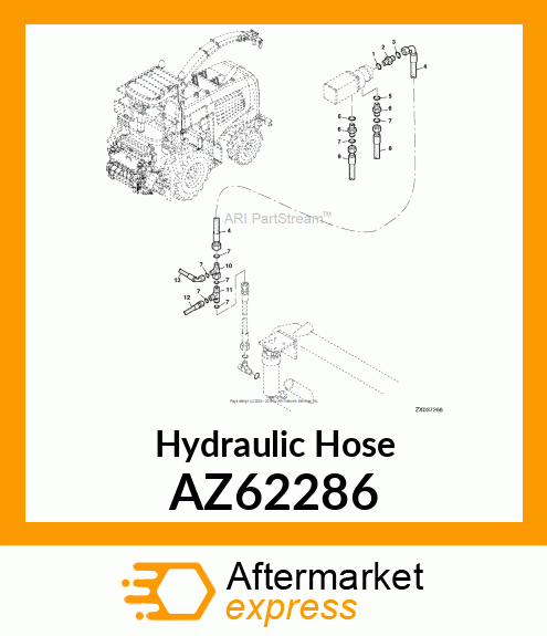 Hydraulic Hose AZ62286
