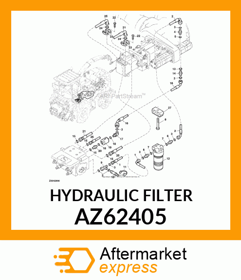 Hydraulic Filter AZ62405