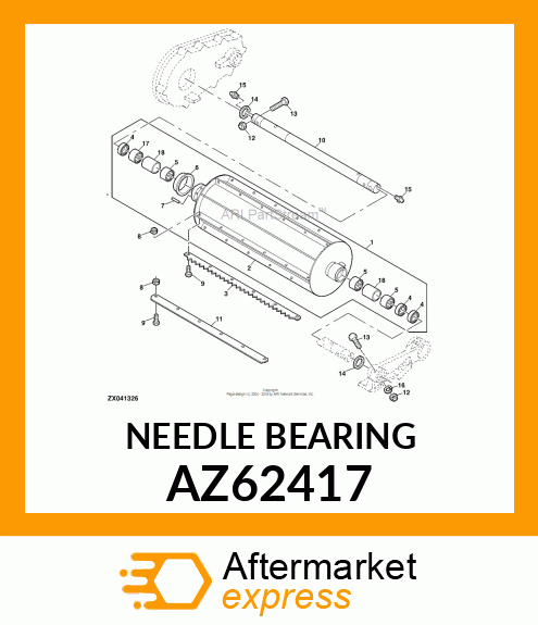 Needle Bearing AZ62417