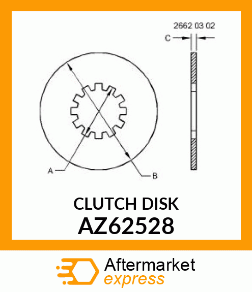 Clutch Disk AZ62528