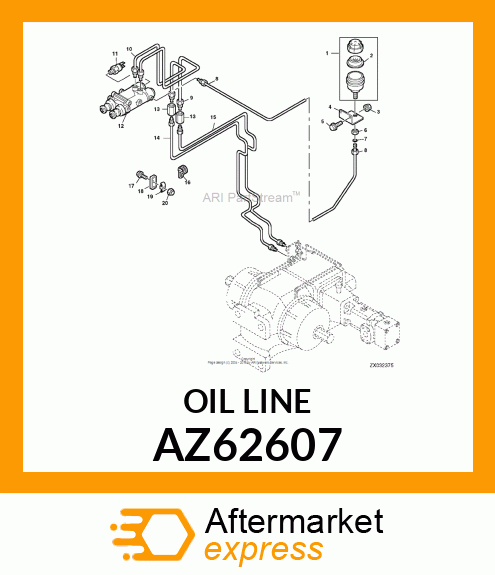 OIL LINE AZ62607