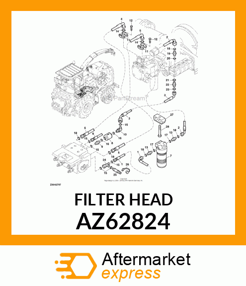 Filter Head AZ62824