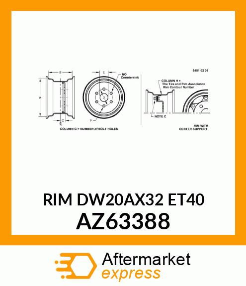 Rim AZ63388