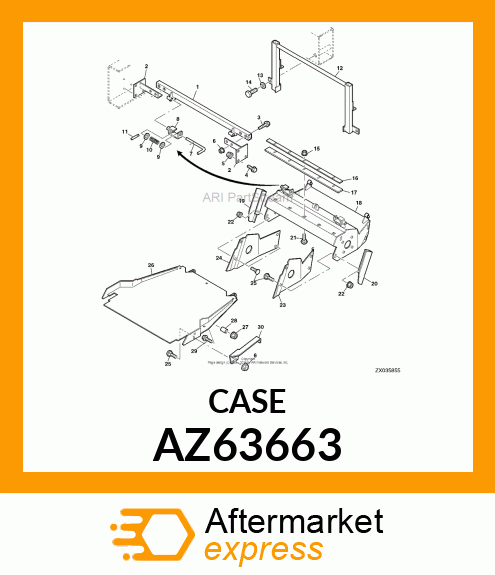 CASE AZ63663