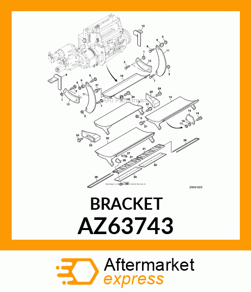 BRACKET AZ63743