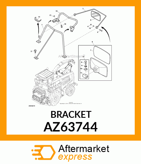 BRACKET AZ63744