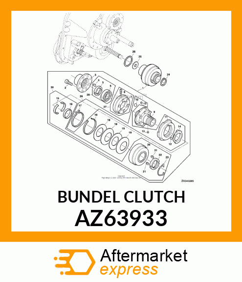 BUNDEL CLUTCH AZ63933