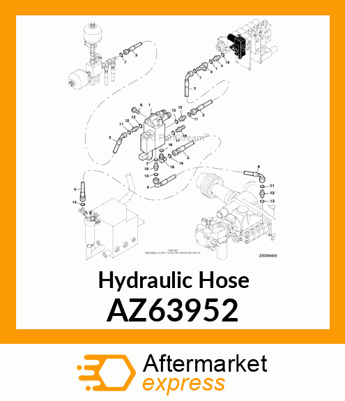 Hydraulic Hose AZ63952